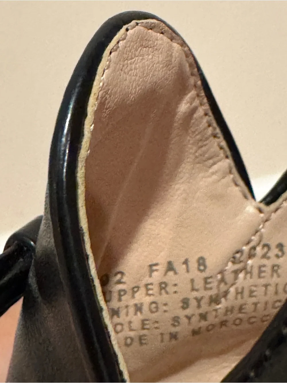 J.Crew Black Leather Bow‎ Pointed Toe Flats Loafers Size 9 NWOB